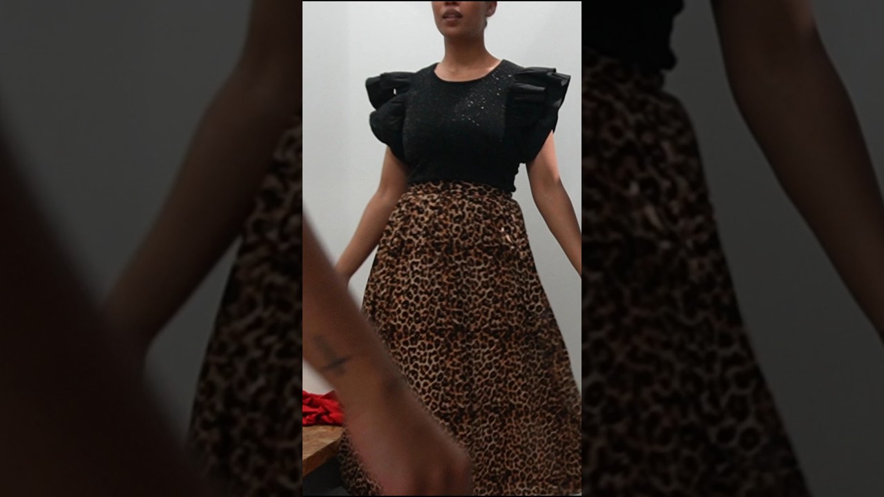 How to style a leopard print skirt 