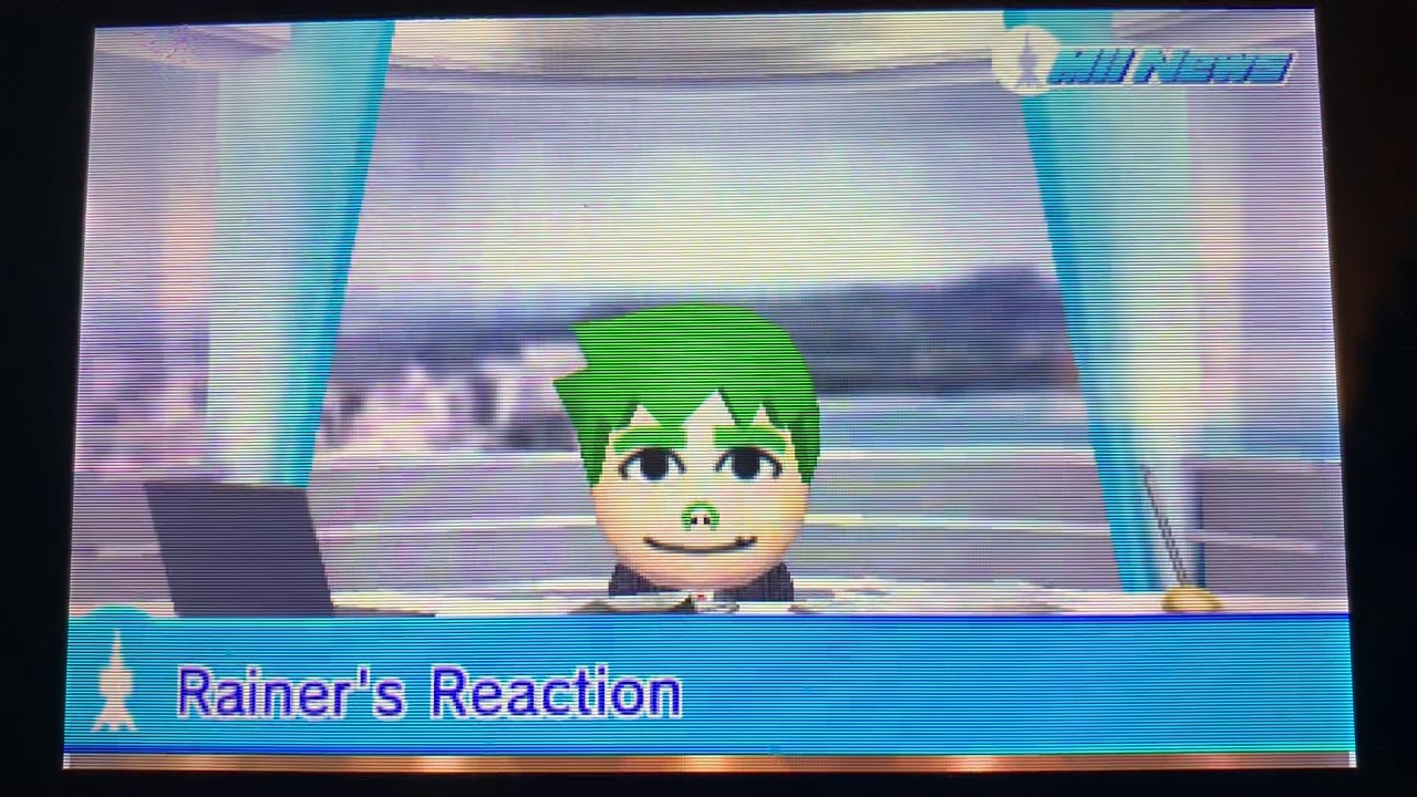 Tomodachi Life - Mii News - Rainer’s Reaction - YouTube