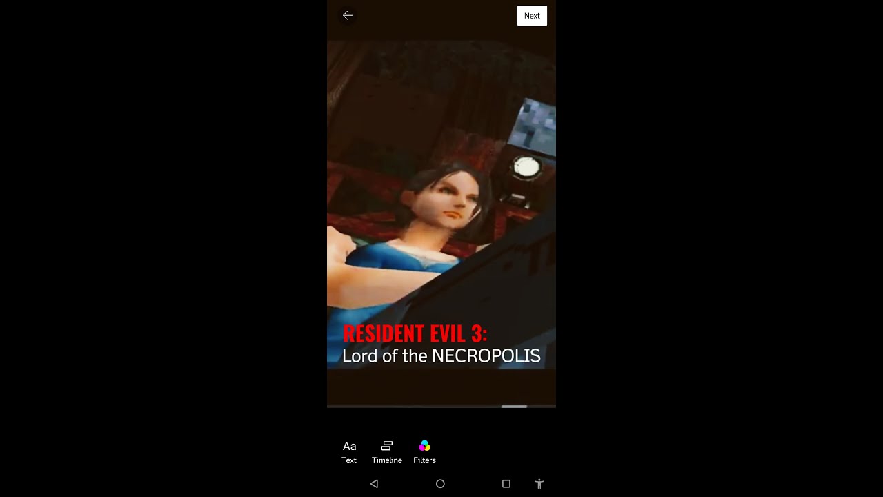 Jill used Rail Gun in Classic | Resident Evil 3: Lord of the NECROPOLIS
