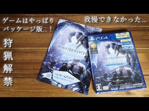 MHWI】狩猟解禁!! モンスターハンターワールド アイスボーン