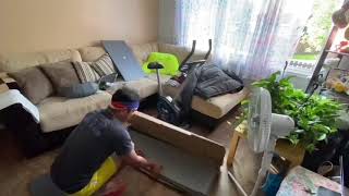 Brimnes Ikea Dresser Time Lapse Assemble