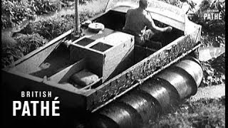 New American Swamp Vehicle - The Marsh Screw Amphibian (1964)