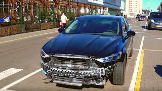 Покупка автомобиля с Америки Ford Fusion 2017 | Автомобиль пришел с повреждениями вандализм!