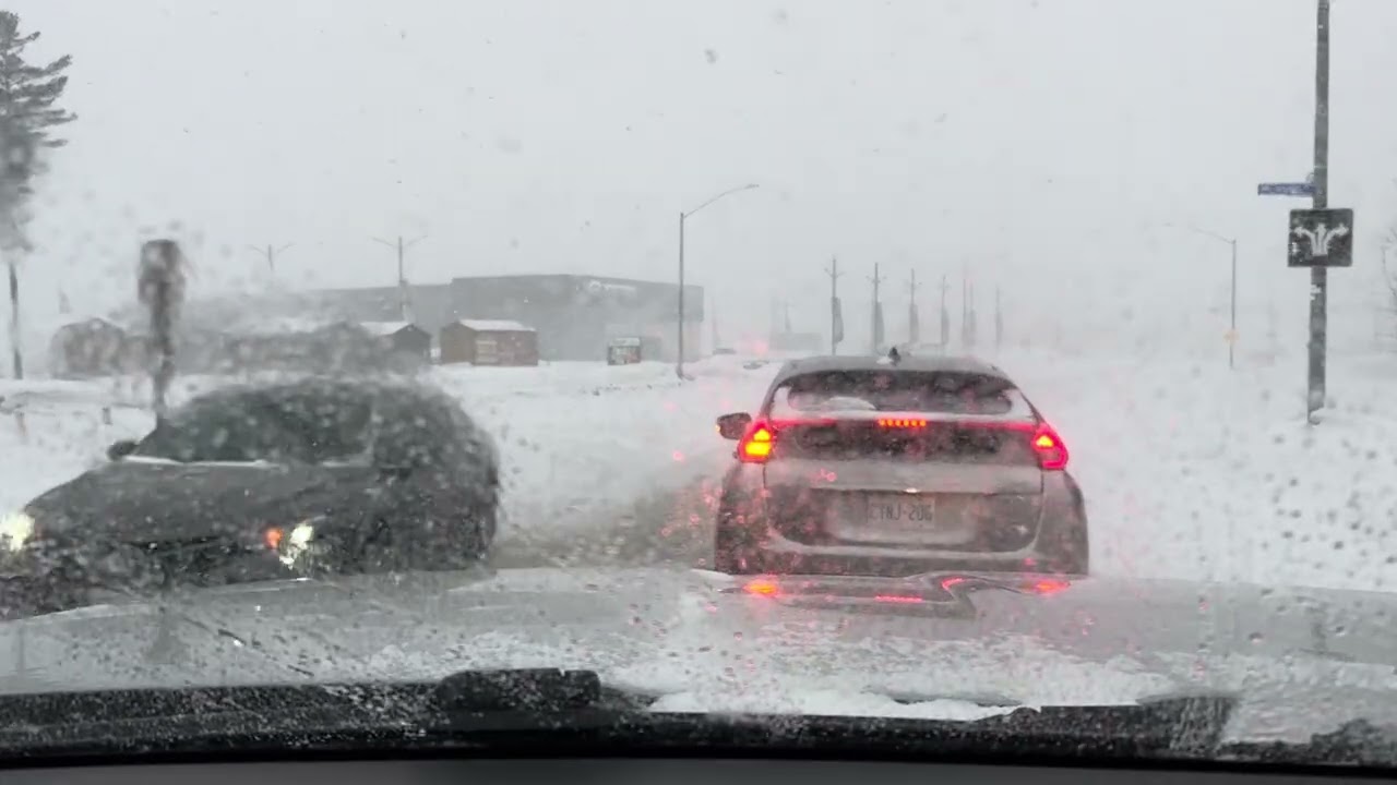Snow Blizzard + Watermain Break | Sault Ste Marie, ON, CAN - Feb 24th, 2026