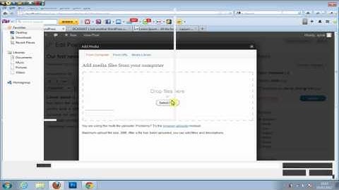 Wordpress in Pushto Part -10 (A) How WP Media works