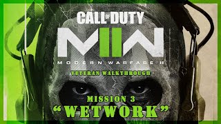 COD MW 2 (2022) on Veteran difficulty | Mission 3 - Wetwork - PS5 Walkthrough (No Commentary)