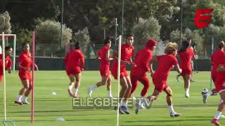 Morocco Had Their Final Training Session Before The Final Clash With The Super Falcons Of Nigeria