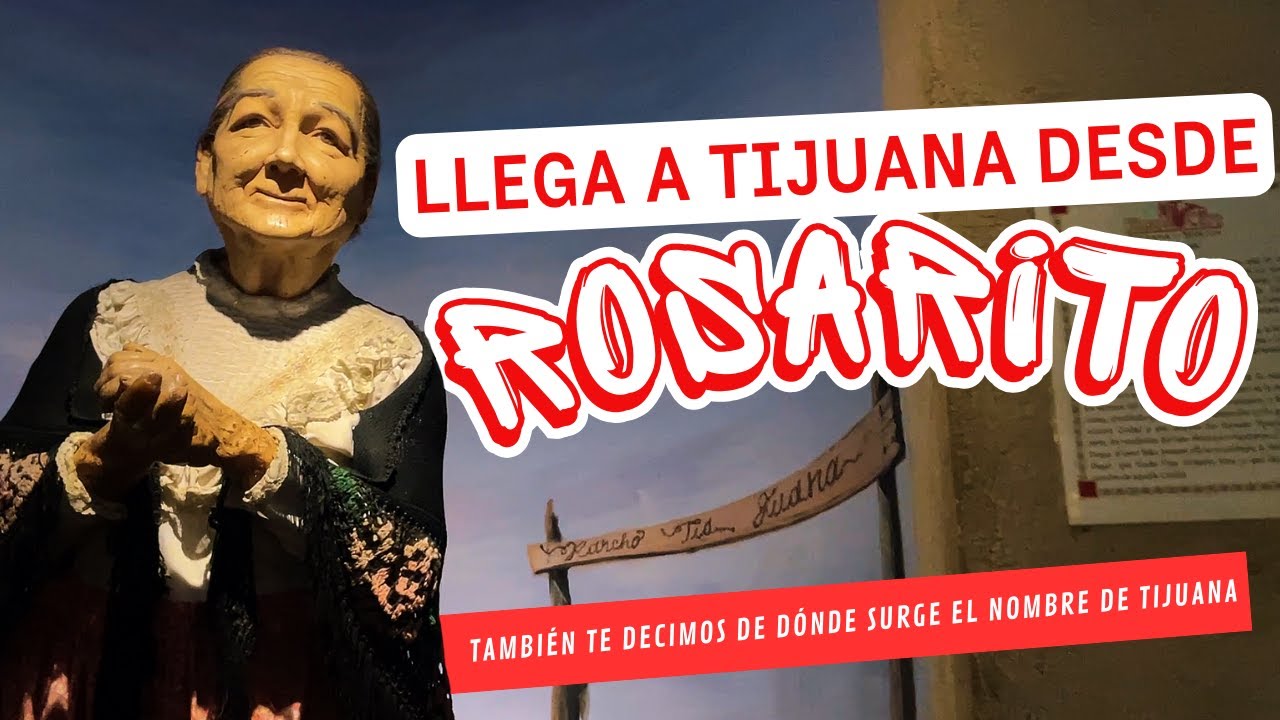Cómo llegar de Rosarito a Tijuana por $25 pesos | Museo de Cera y la historia de 