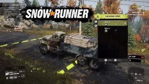 SnowRunner - Rockslide - Part 1- Task - Black River