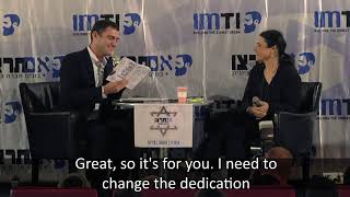 Mk Justice Minister Ayelet Shaked Receives The Jewish Peoples Rights To The Land Of Israel