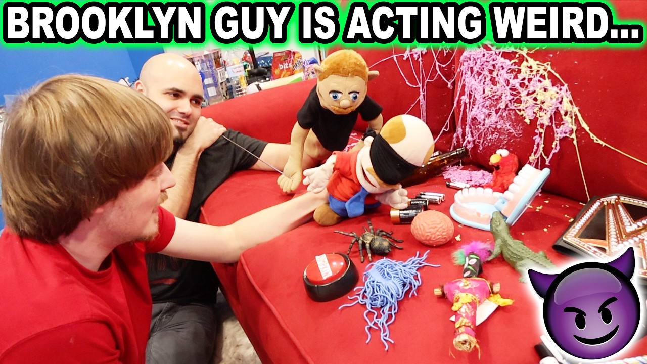 BROOKLYN GUY IS ACTING WEIRD...