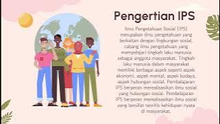 Penjelasan singkat tentang Ilmu Pengetahuan Sosial