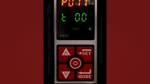 MD60 Temperature controller of hot runner system manual #2