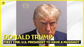 Celebrity Donald Trump Mugshot released - The first former U.S. president to have a mugshot Profile