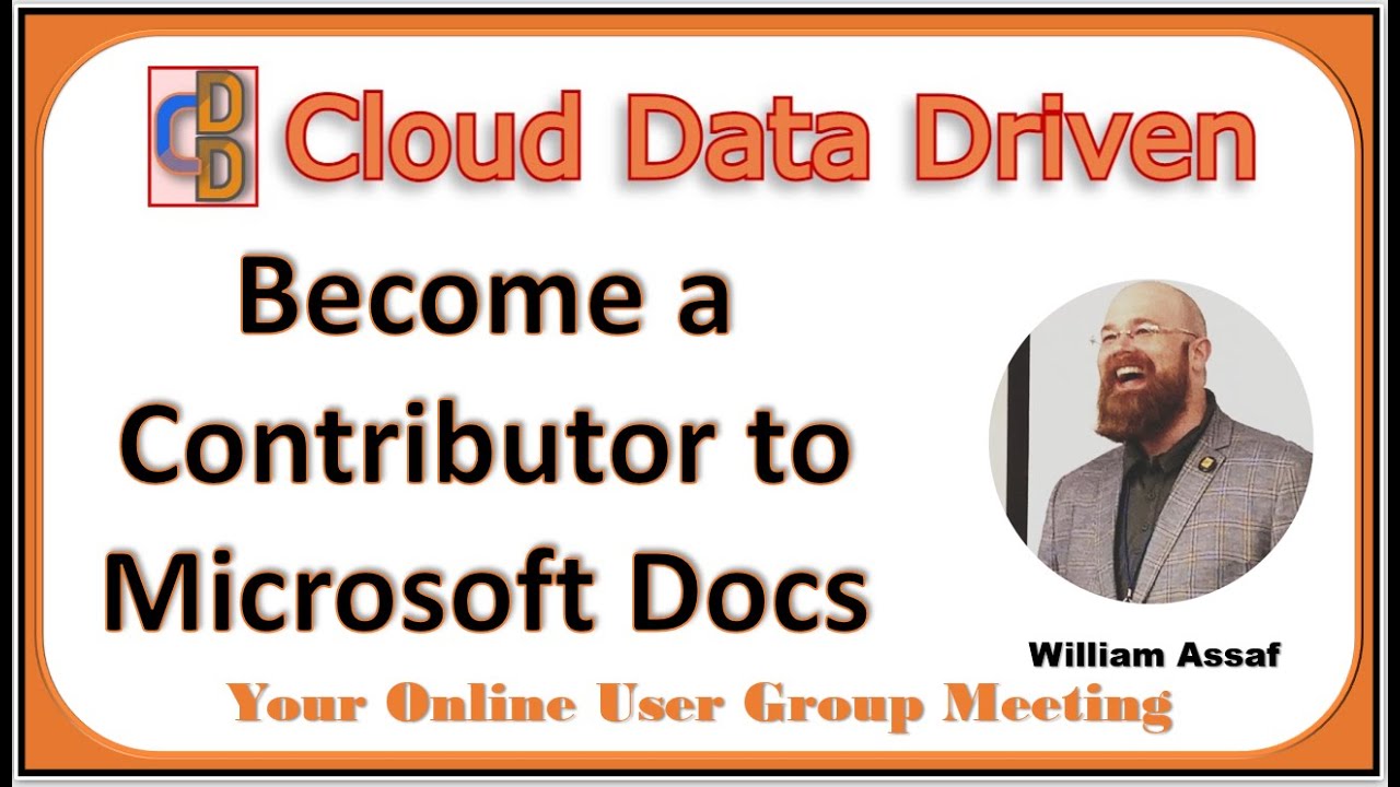Become a Contributor to Microsoft Docs - YouTube