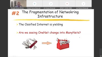 Future of Networking Workshop 2021 – Opinions of Prof. Mostafa Ammar