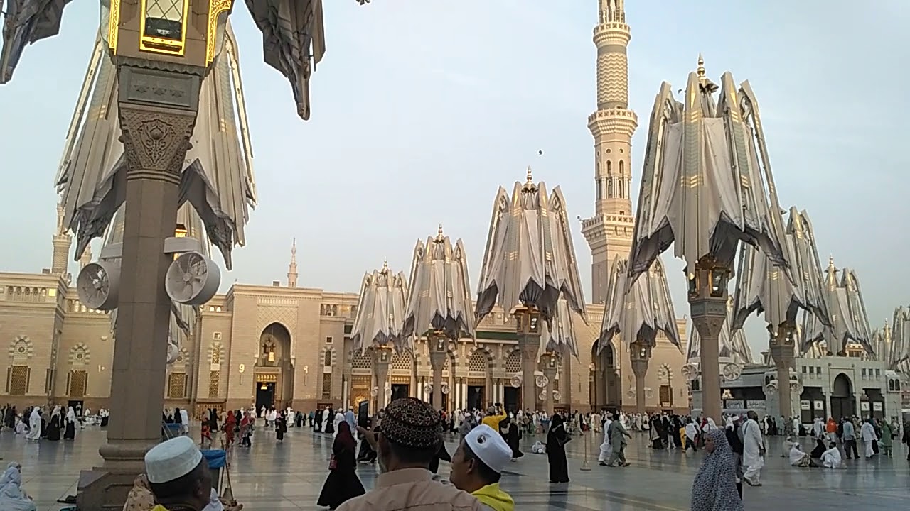 Masjid Nabawi Sore Hari Madinah Youtube