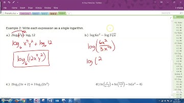 4.5 Properties of Logs Part 2
