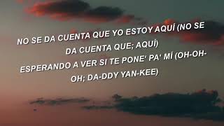 No se da cuenta- Ozuna & Daddy Yankee (letra)