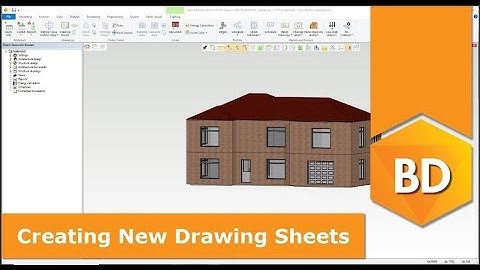 Vertex BD Steel 2022 - Creating New Drawing Sheets
