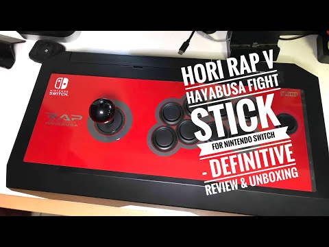 Nintendo Switch HORI RAP hayabusa Hori RAP. V HAYABUSA for Nintendo Switch Review | Comma