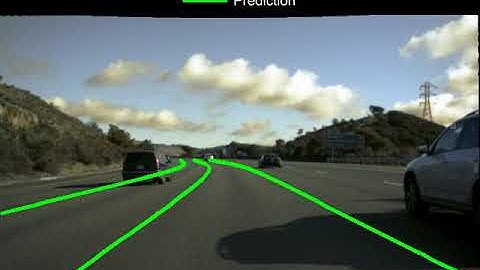 LaneATT (ResNet-34) qualitative results on LLAMAS
