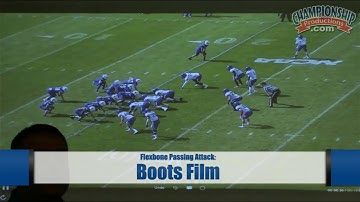 "Boots" Passing Play for the Flexbone Offense!