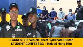 BREAKING: Police Arrest 5 Vehicle Thieves, Recover Ammunition & Weapons BREAKING: Police Arrest 5 Vehicle Thieves, Recover Ammunition & Weapons