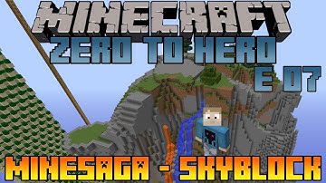 Minecraft Skyblock Minesaga - Zero To Hero Episode 7 - Sorcerer!