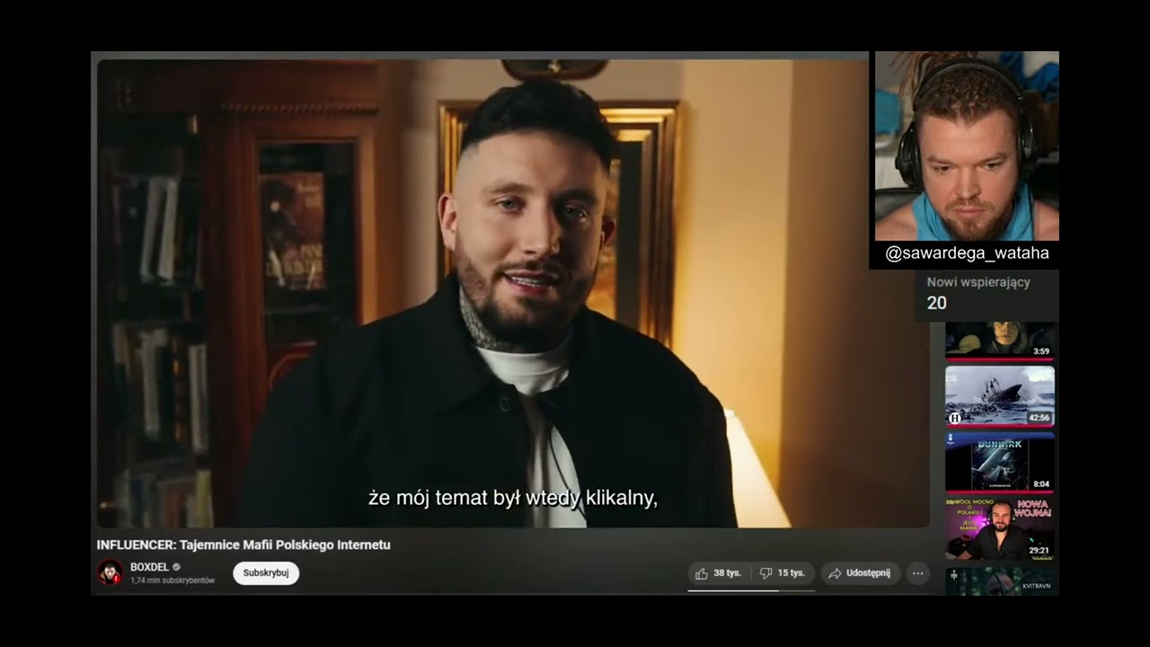 Wardega Live 23.12 Wataha (Film Boxdela, Budda zwolniony za kaucja, Szalony Reporter, Mandzio,Lexy)