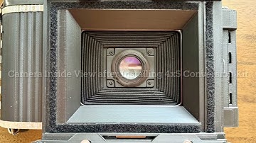 Polaroid 110A 4x5 Full Frame Conversion