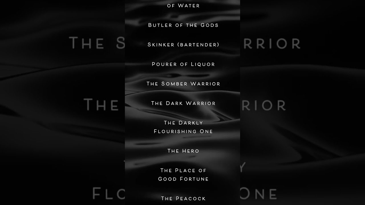 Aquarius Unveiled: Hidden Names & Correspondences