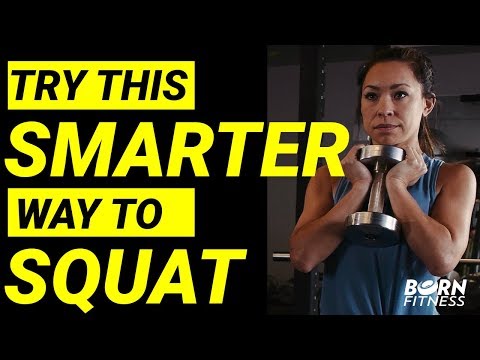 How to Goblet Squat with a Dumbbell