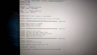 Programming with C and upload through Terminal