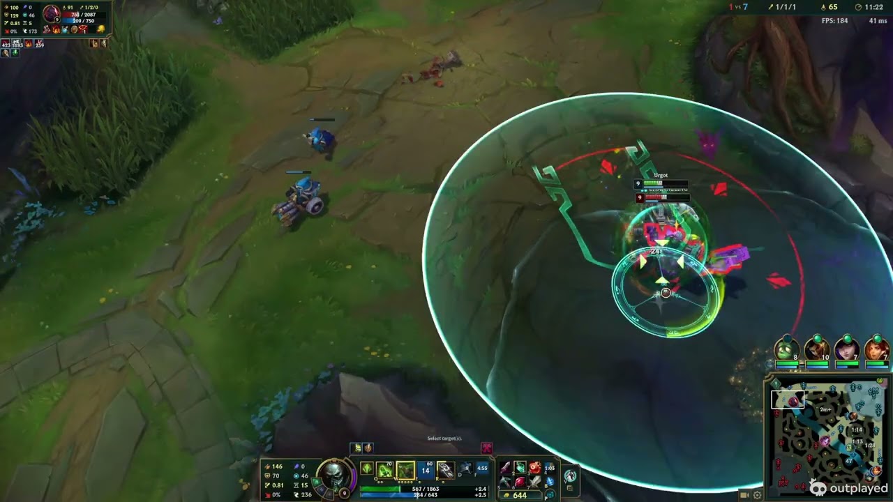 Urgot VS Sion. Platinum III (Loss)