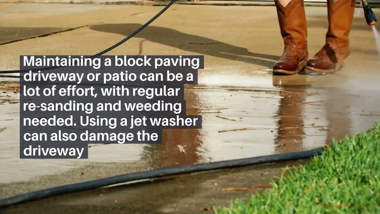 Pattern Imprinted Concrete vs Block Paving