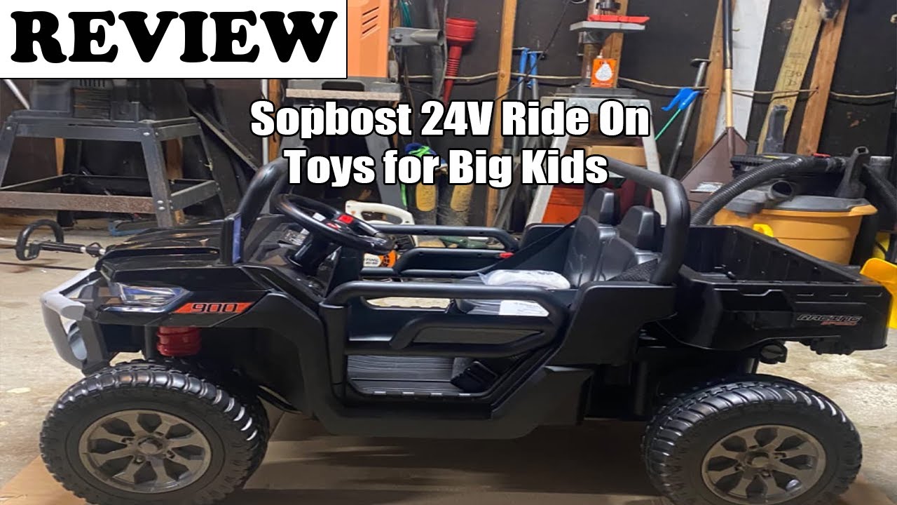 Sopbost 24v Ride On Toys For Big Kids