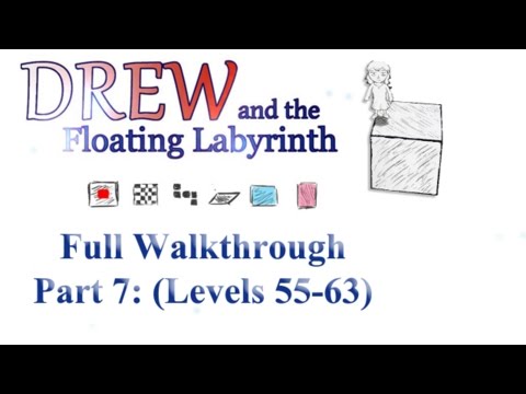 Drew and the Floating Labyrinth PC/Steam Walkthrough Part 7 END (Levels 55-63)