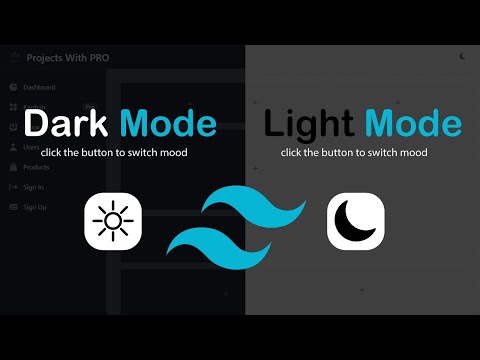 Dark mode toggle tailwind || Dark & Light Theme Switcher