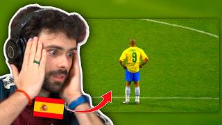 GRINGOS REAGEM A 100 DRIBLES QUE MOSTRAM PORQUE RONALDO ERA CHAMAOD DE FENÔMENO