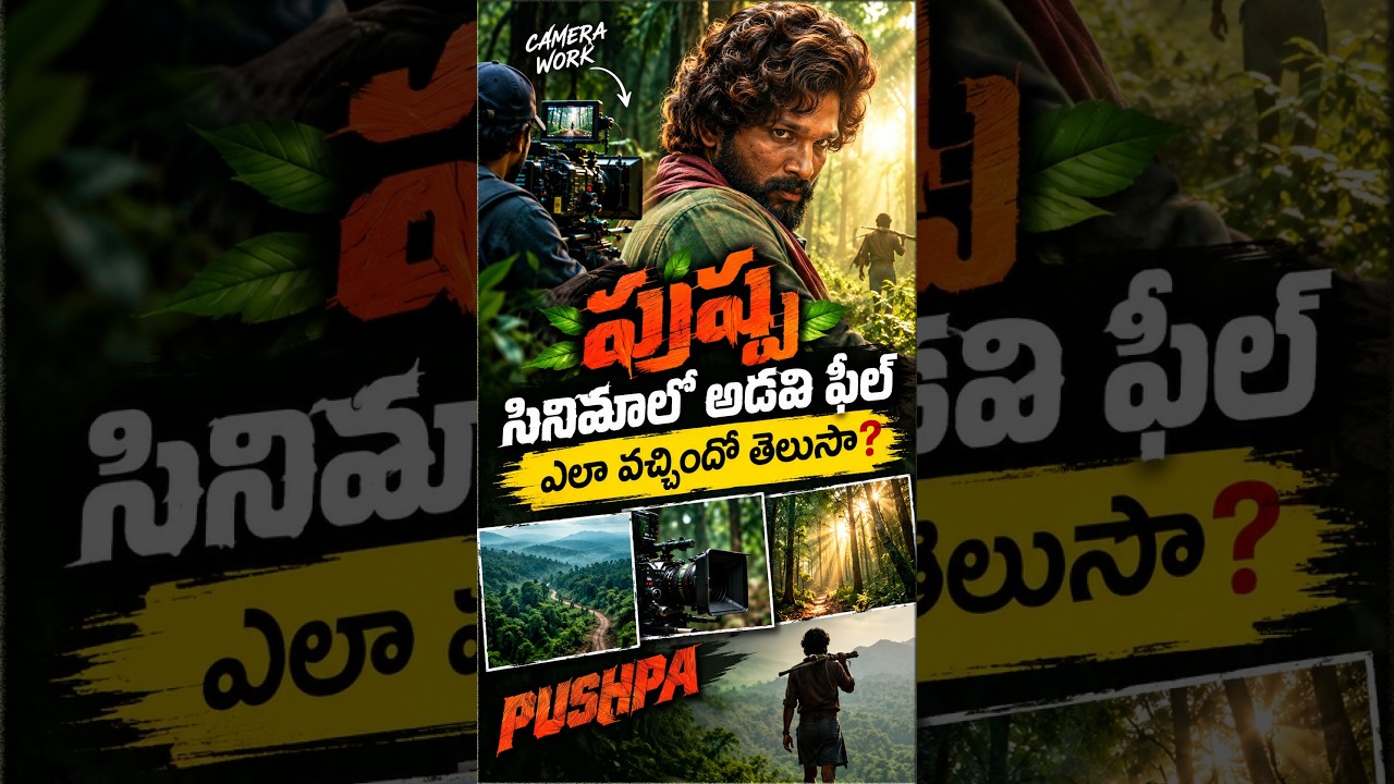 పుష్ప సినిమాలో అడవి ఫీల్ వెనుక అసలు మ్యాజిక్ ఇదే! Pushpa Movie Facts|#harivyaofficial#entertainment