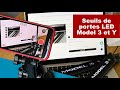 Nouveaux seuils de portes LED pour Tesla Model 3 et Y