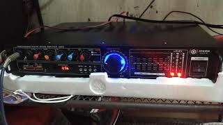 joson mars,  crown bf 646b.  with youtube karaoke if ever your in my arms again and wind of change