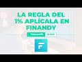 La regla del 1%: aplícala en Finandy así