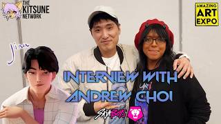 Inside Jinu’s Voice - Andrew Choi Talks KPop Demon Hunters | Amazing Art Expo 2026 Long Beach