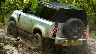 2021 Land Rover Defender 90 Awesome Off-Road Driving