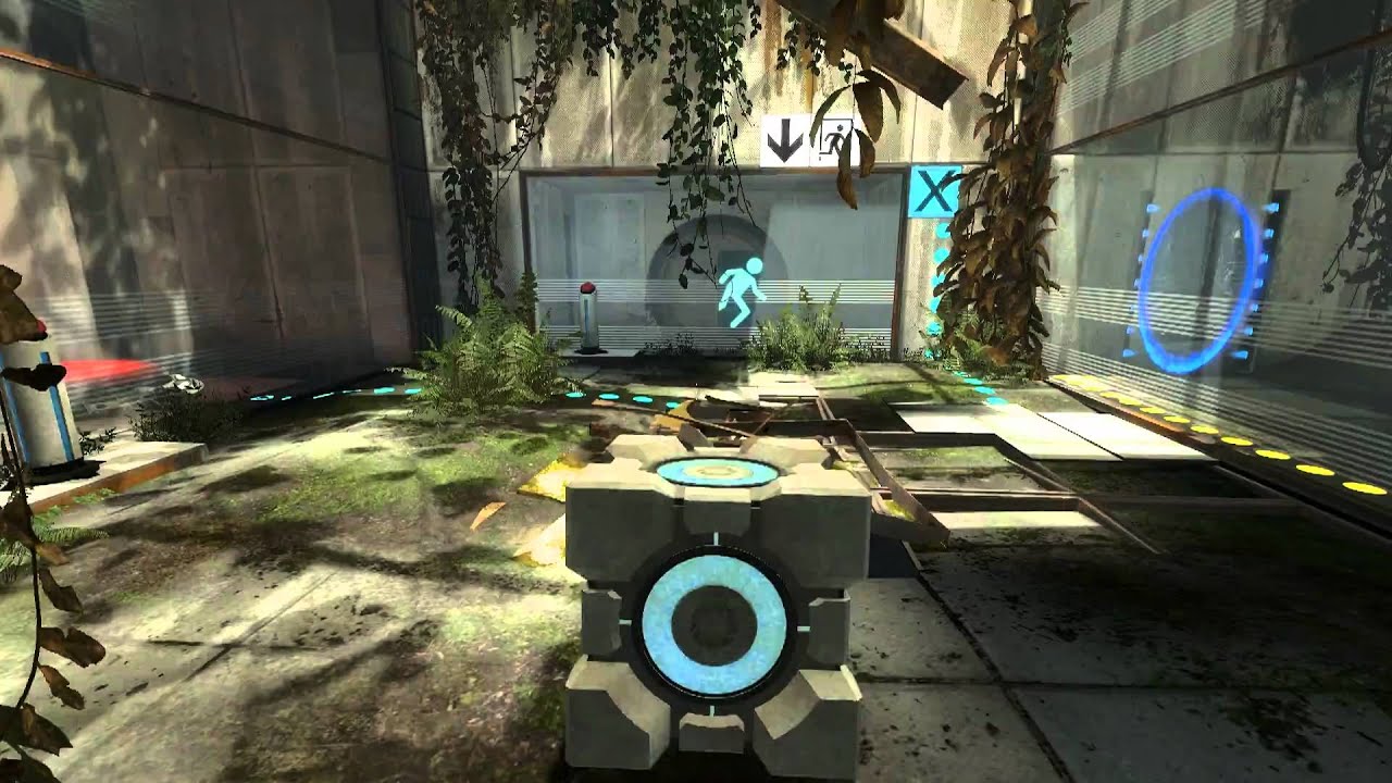 Portal 2 - Walkthrough - Chapter 1: The Courtesy Call ( Part 2 / 9 ...