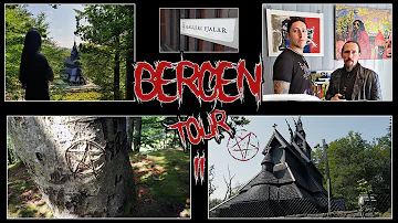 Bergen Tour II - Varg Vikernes House/burnt Church/Meeting Gaahl and more!