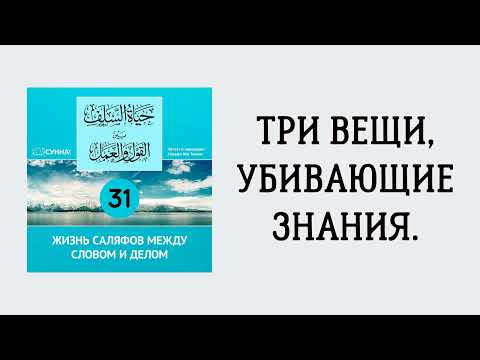 31. Жизнь саляфов между словом и делом // Сирадж Абу Тальха