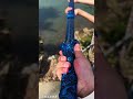 #BlueObject #ShinyThing #HandheldObject #OutdoorShot #NatureBackground #WaterScene #SunnyDay#SkyView